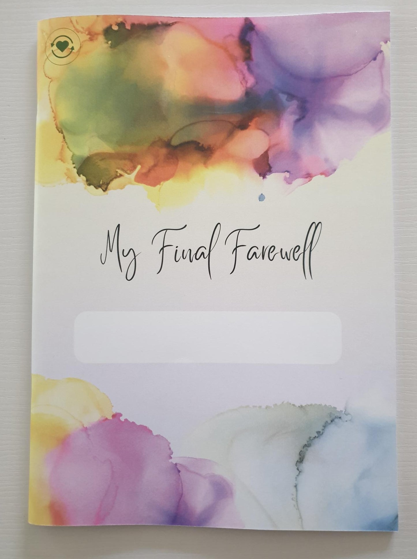 My Final Farewell A Sunset Printed