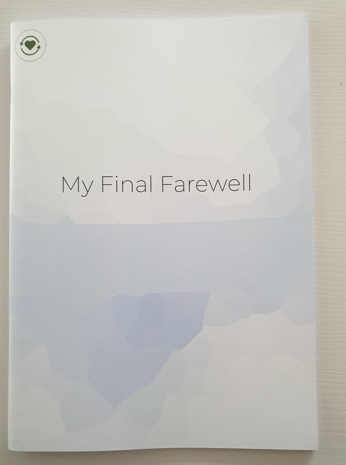 My Final Farewell Abstract Sky Printed