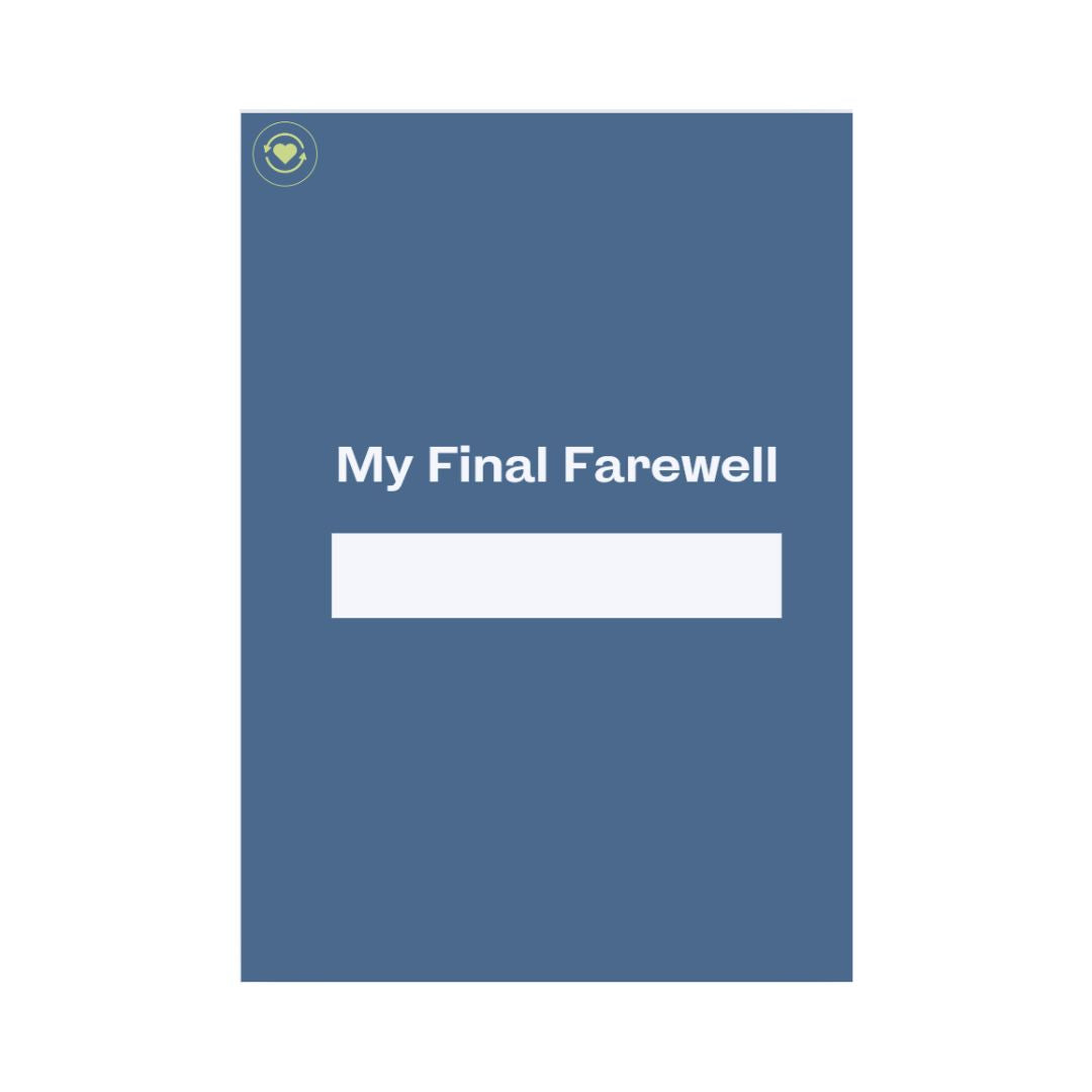 My Final Farewell Simply Blue Digital