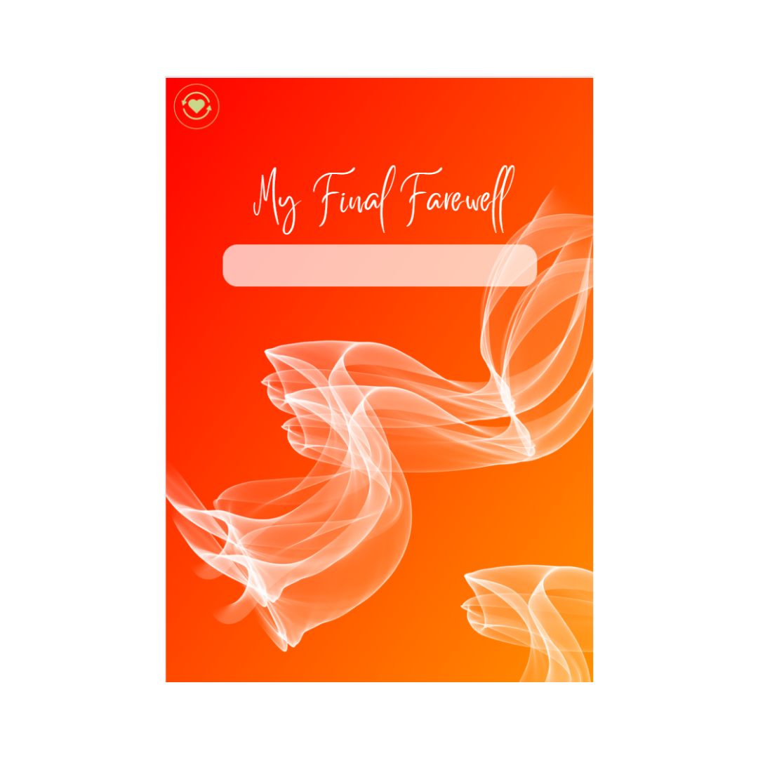 My Final Farewell Futuristic Red Printed